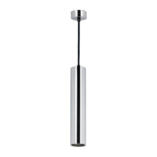 SUSPENSION GU10 ALUMINIUM CHROME CORPS 5.5X30CM