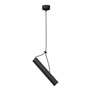 SUSPENSION E27 ALUMINIUM NOIR 4X40CM