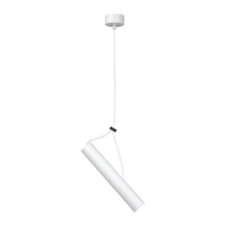 SUSPENSION E27 ALUMINIUM BLANC 4X40CM