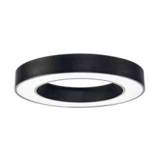 PLAFONNIER LED ROND 5630SMD 64W AC175-260V 4800LM 4500K - NOIR