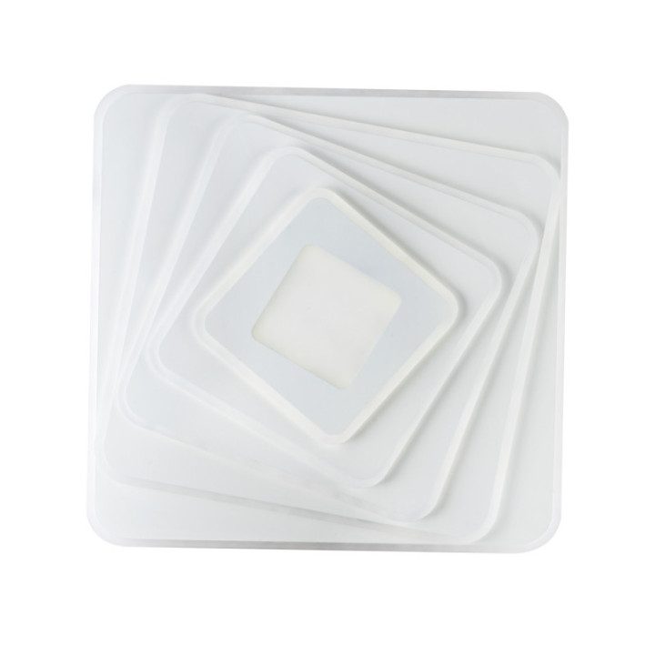 LUMIÈRE DE PLAFOND LED CARRE 2835SMD 60x2W AC175-260V 9000LM 3000-6000K