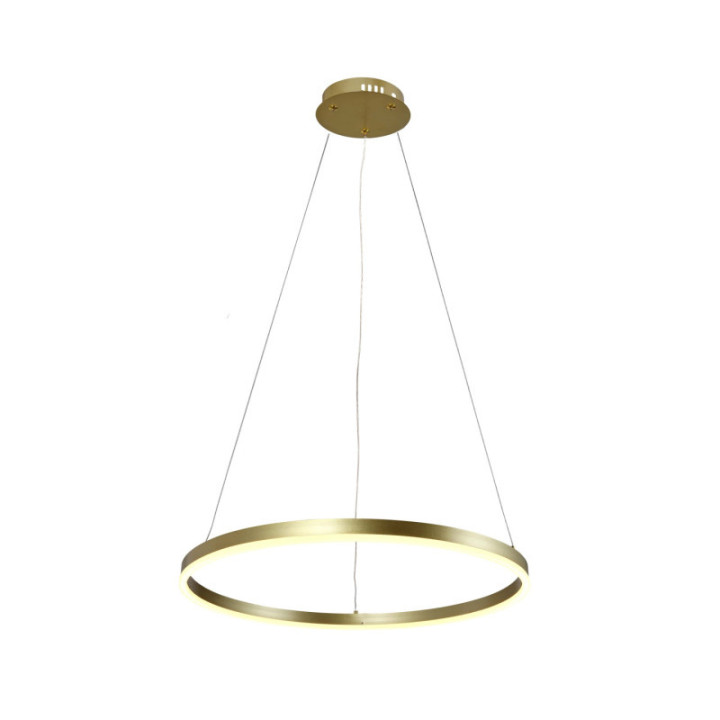 LAMPE SUSPENDUE LED 22W1760LM SATIN GOLD 3000K 175-265V