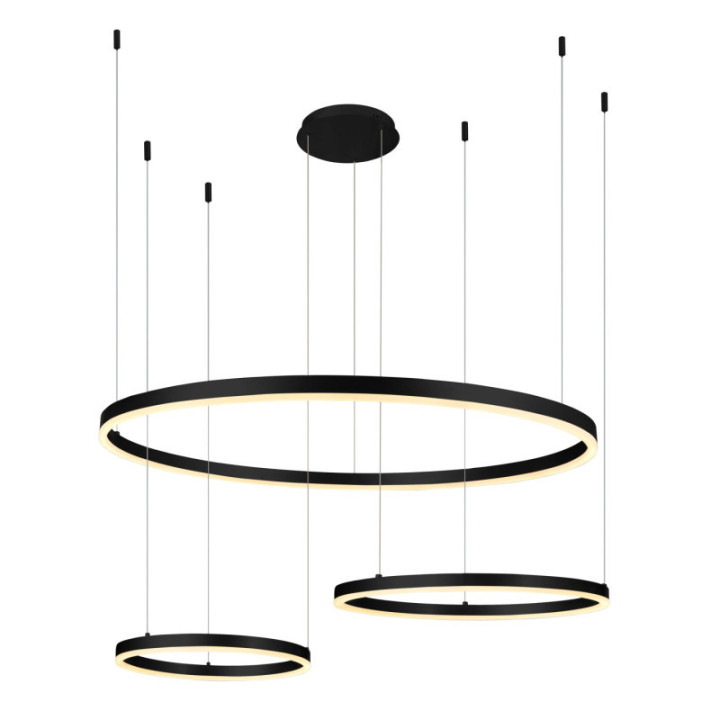 LAMPE SUSPENDUE LED 70W5600LM SAND BLACK 3000K 175-265V