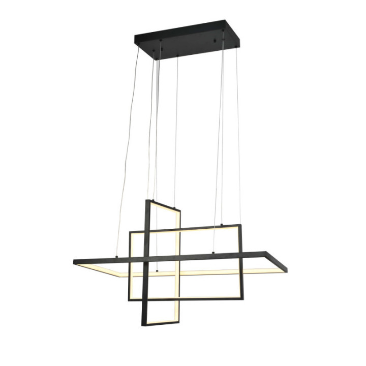 LAMPE SUSPENDUE LED 67W5360LM SAND BLACK 3000K 175-265V