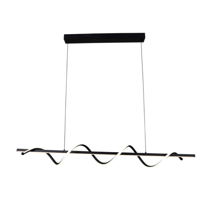 LAMPE SUSPENDUE LED 30W2400LM SAND BLACK 3000K 175-265V