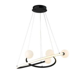 LAMPE SUSPENDUE LED 36W2880LM SAND BLACK 3000K 175-265V
