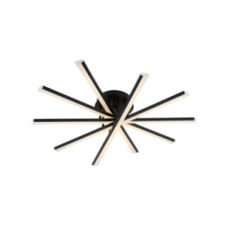 PLAFONNIER LED 50W4000LM NOIR 3000K 175-265V