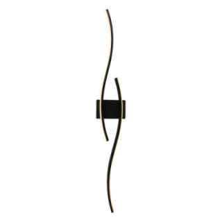 LAMPE LED PLAFONDMUR 21W1680LM NOIR SABLE 3000K 175-265V