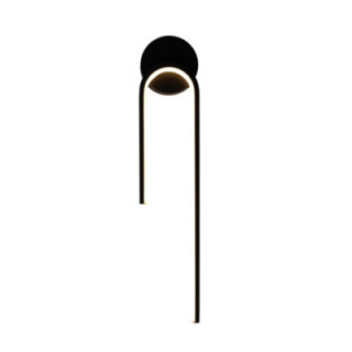 LAMPE LED PLAFONDMUR 10W800LM NOIR SABLE 3000K 175-265V
