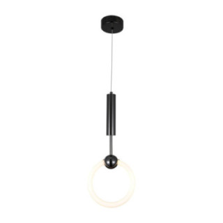 LAMPE SUSPENDUE LED 10W800LM NOIR 3000K 175-265V
