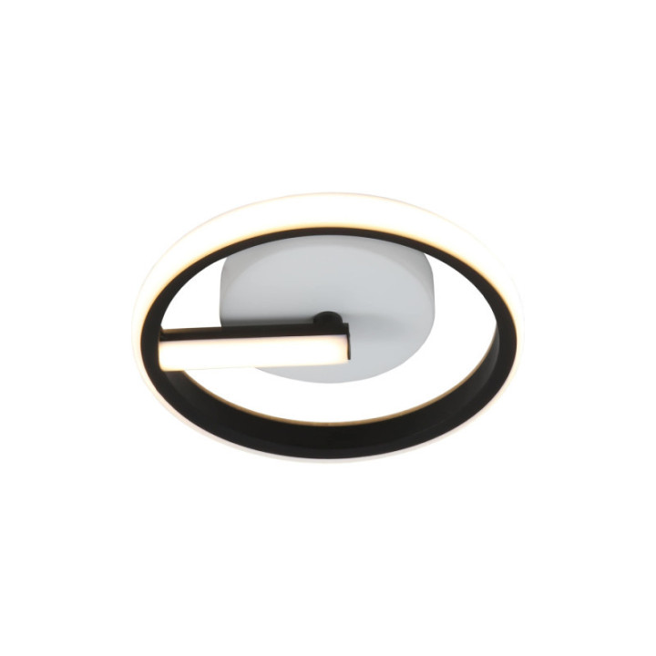 PLAFONNIER LED 7W560LM NOIR 3000K 175-265V