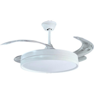 VENTILATEUR LED PLAFOND 36W3CCT 2880LM 100-240V BLANC - TÉLÉCOMMANDE
