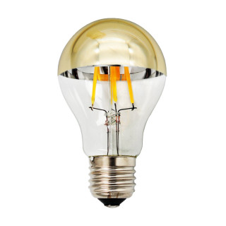 AMPOULE LED A60 7 W 800 lm 2700 K E27 175-265 V VERRE DEMI-DORÉ