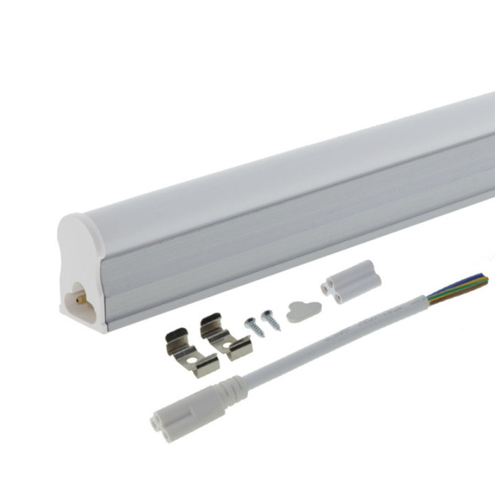 TUBE LED T5 31 CM, 4W220V, MAT 4500K - ALUMINIUM
