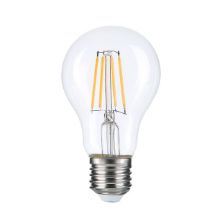 Ampoule LED A60 8 W 810 lm E27 220-240 V 2700 K Filament Verre transparent Intensité variable