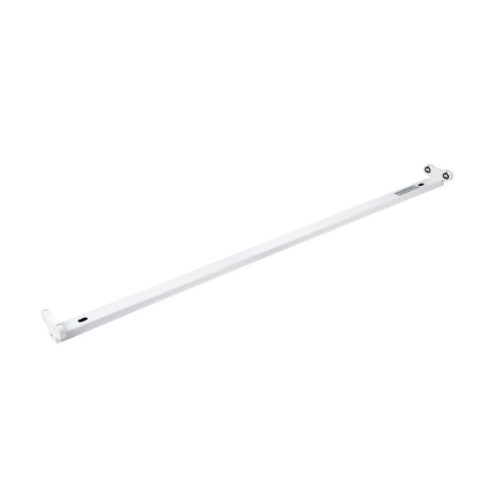 FIXATION POUR UN CÔTÉ TUBE LED T8 2*120CM IP20