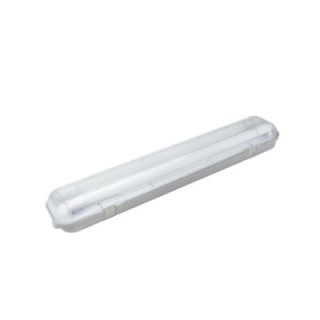 FIXATION POUR UN CÔTÉ TUBE LED T8 2*60CM IP65