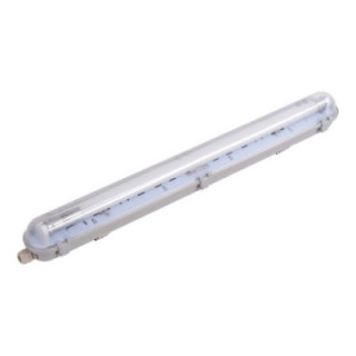 FIXATION AVEC TUBE LED T8 1*60CM 1*9W IP65 4500K