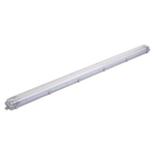 FIXATION AVEC TUBE LED T8 2*150CM 2*22W IP65 4500K