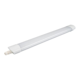 18W LED LIGHT FITTING 65cm 6000K - FLICKER FREE WITH FAST M12 CABLE GLAND