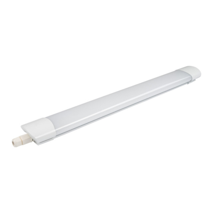 18W LED LIGHT FITTING 65cm 6000K - FLICKER FREE WITH FAST M12 CABLE GLAND