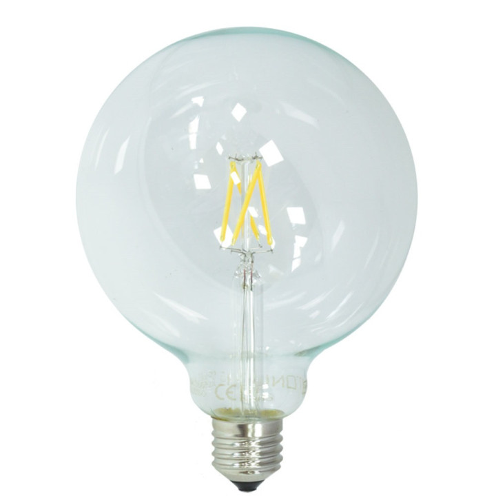 Ampoule LED G125 4 W 400 lm E27 175-265 V 4500 K FILAMENT