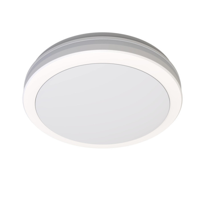 PLAFONNIER LED EXTÉRIEUR BLANC 30W 3000LM CCT CRI80 IP65 - CAPTEUR MICRO - ONDES