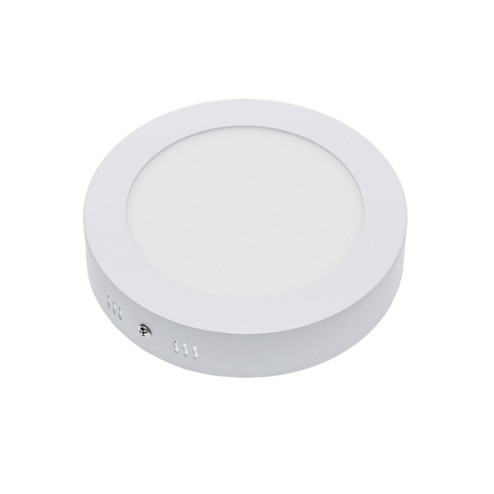 PANNEAU de SURFACE LED 12W ROND AC85 - 260V 50 - 60Hz 4500K