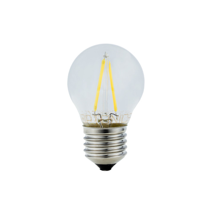 AMPOULE LED G45 2 W 200 lm E27 175-265 V 4500 K FILAMENT