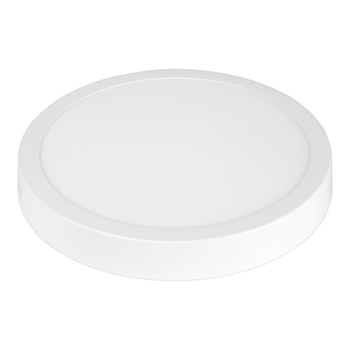 PANNEAU de SURFACE LED 18W ROND AC85 - 260V 50 - 60Hz 2800K