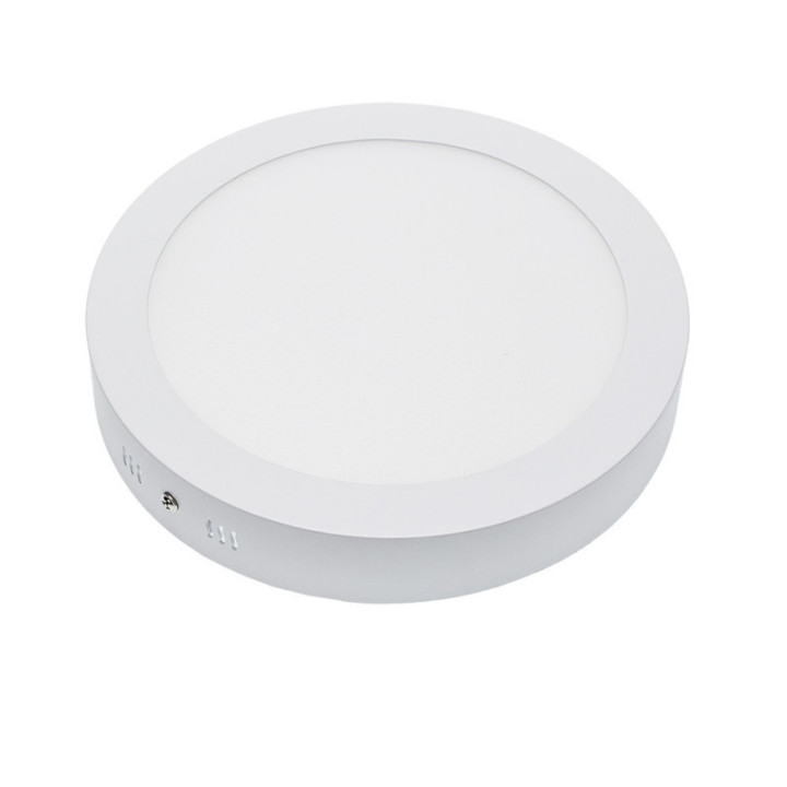 PANNEAU de SURFACE LED 18W ROND AC85 - 260V 50 - 60Hz 2800K