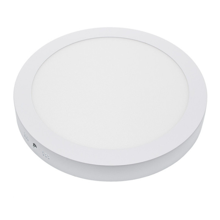 PANNEAU de SURFACE LED 24W ROND AC85 - 260V 50 - 60Hz 2800K