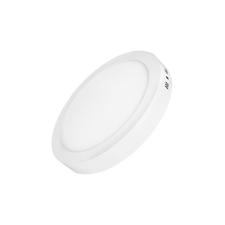 PANNEAU de SURFACE LED 6W ROND 360lm AC85 - 265V 2700K