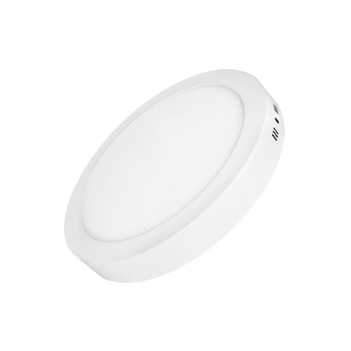PANNEAU de SURFACE LED 12W ROND 840lm AC85 - 265V 6000K