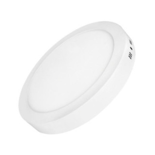 PANNEAU de SURFACE LED 12W ROND 840lm AC85 - 265V 2700K