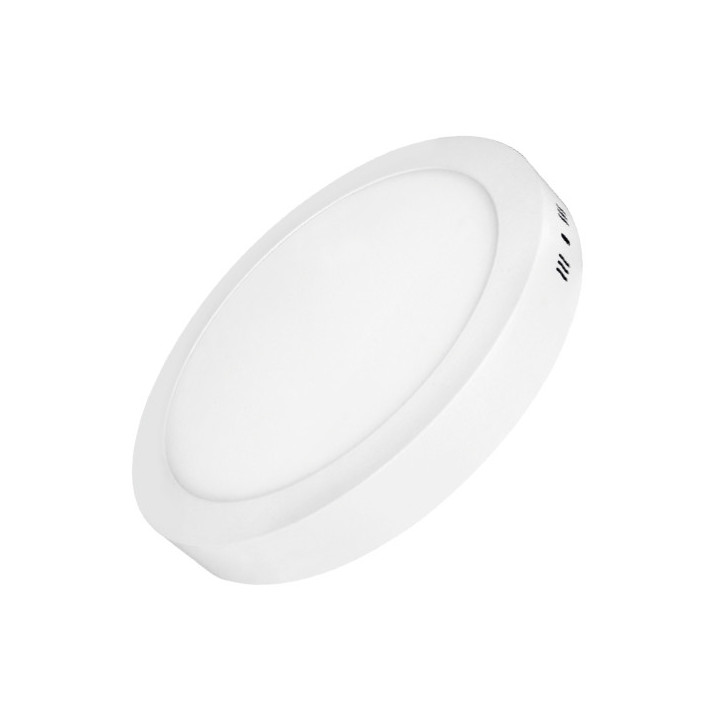 PANNEAU de SURFACE LED 18W ROND 1350lm AC85 - 265V 6000K