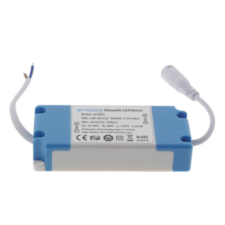 DRIVER DIMMABLE 220V 10 - 18*1W 300MA