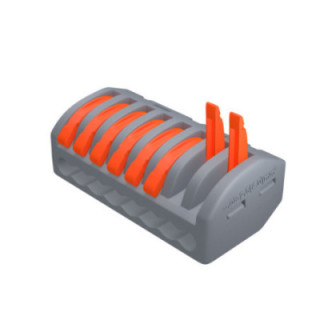 CONNECTEUR A LEVIER 450V/32A 18 - 12AWG 8*0.08 - 2.5mm2