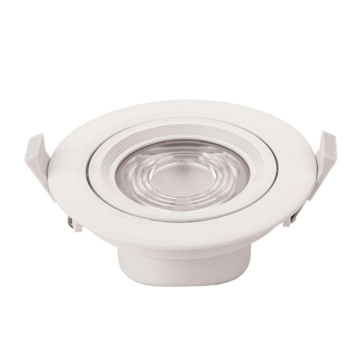 10W LED COB spot encastré rond ROTATIVE AC100 - 240V 750LM 2700K