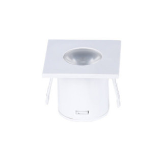 1W LED spot encastré carré WHITE AC220 - 240V 60LM 3000K