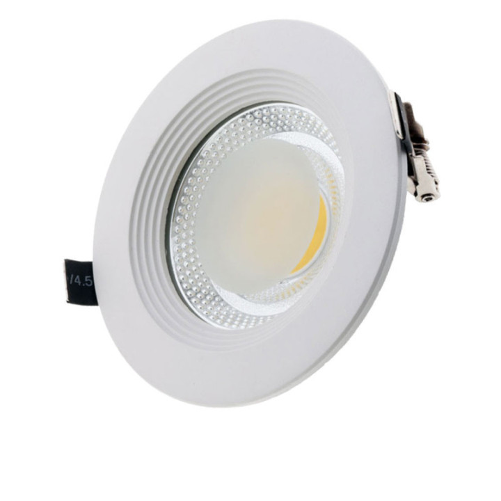 15W LED COB spot encastré rond, 2700K