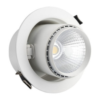 35W LED COB spot encastré, ROTATIF, 6000K - CITIZEN CHIP