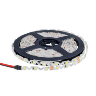 LED S - STRIP 2835 IP65 60LEDs/m, 6mmW DC12V, 7.2W/m 5m/rouleau 7000K