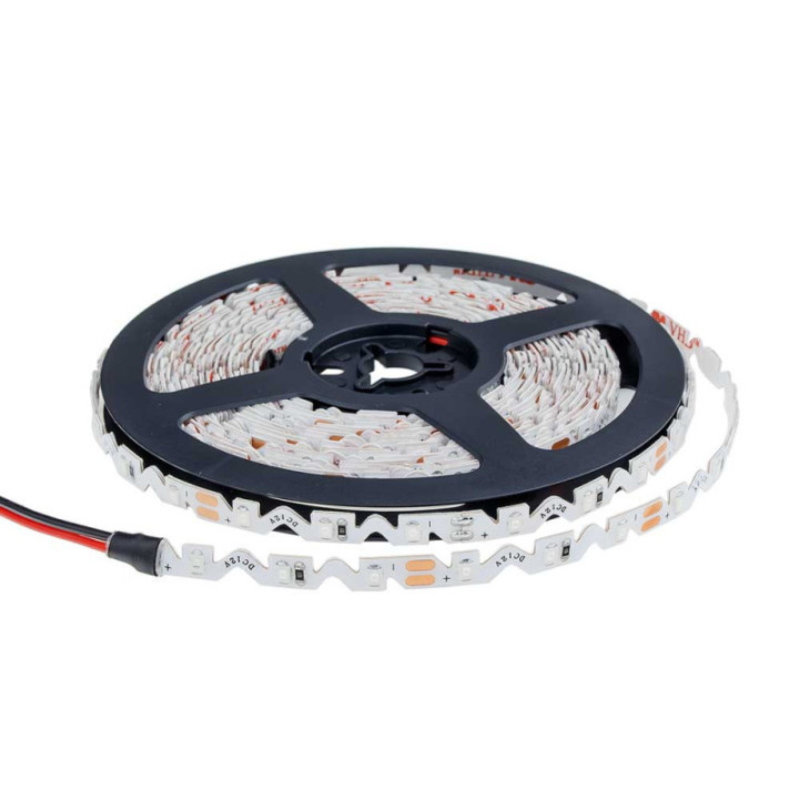 LED S - STRIP 2835 IP65 60LEDs/m, 6mmW DC12V, 7.2W/m 5m/rouleau BLEU