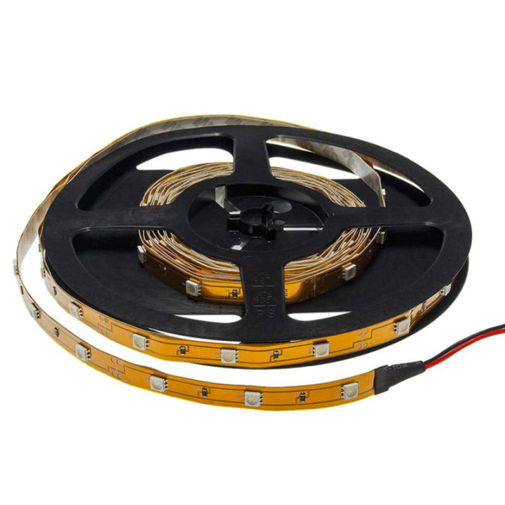 Bande LED 5050 30 SMD/m VERTE NON IMPERMÉABLE