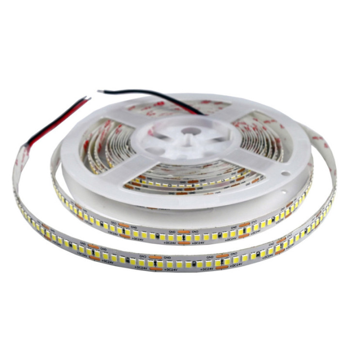 BANDE LED 2835 24V 238LED/M 18W/M RA80 5M/ROLL 4000K - IP20