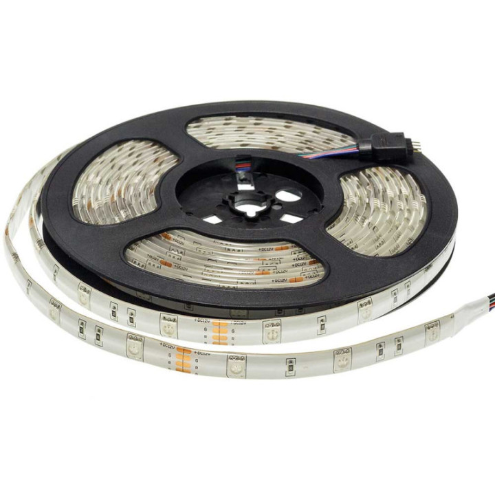 Bande LED 5050 30 SMD/m RGB - IMPERMÉABLE