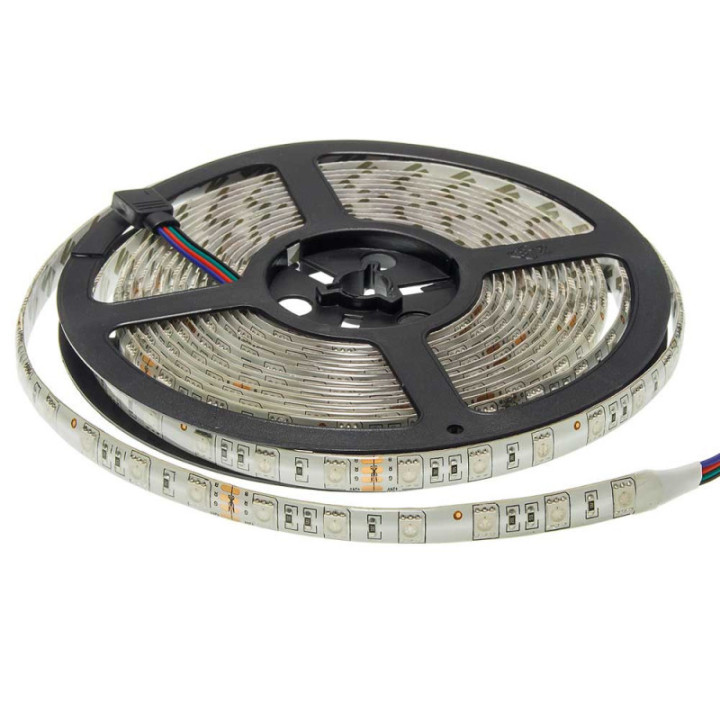 Bande LED 24V 5050 60 SMD/m RGB étanche