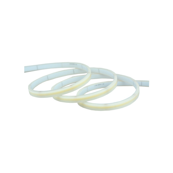 LED COB STRIP 48V/DC, 6W/M, RA80 6000K IP67 - MILKY COVER