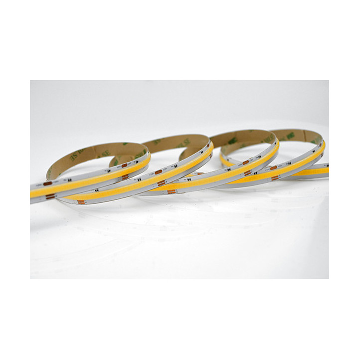 BANDE LUMINEUSE COB LED 3000 - 6000K 24V 8+8W/M 10mm